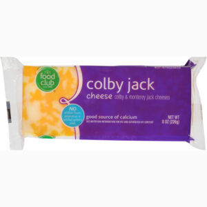 Food Club Colby Jack Cheese 8 oz