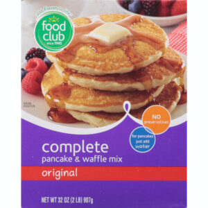 Food Club Complete Original Pancake & Waffle Mix 32 oz