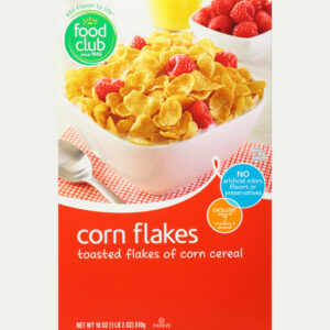 Food Club Corn Flakes Cereal 18 oz