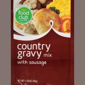 Food Club Country Gravy Mix with Sausage 1.25 oz