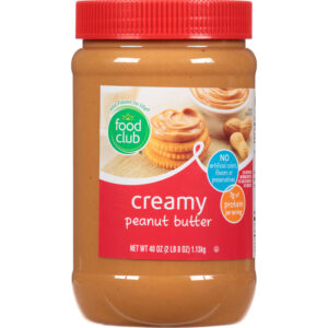 Food Club Creamy Peanut Butter 40 oz