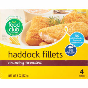 Food Club Crunchy Breaded Haddock Fillets 4 ea
