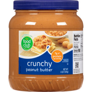 Food Club Crunchy Peanut Butter 4 lb