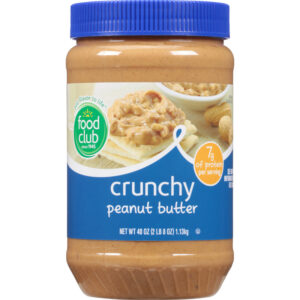 Food Club Crunchy Peanut Butter 40 oz