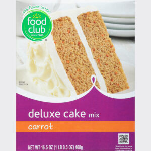 Food Club Deluxe Carrot Cake Mix 16.5 oz
