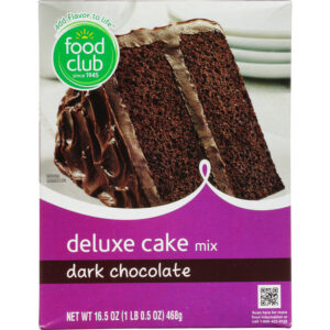 Food Club Deluxe Dark Chocolate Cake Mix 16.5 oz