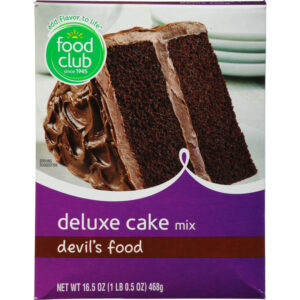 Food Club Deluxe Devil's Food Cake Mix 16.5 oz