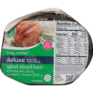 Food Club Deluxe Spiral Sliced Ham 1 ea