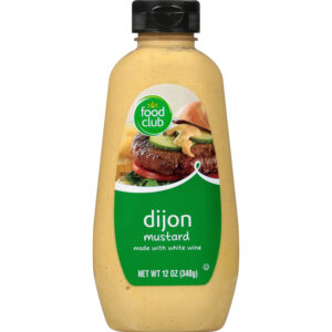 Food Club Dijon Mustard 12 oz Bottle