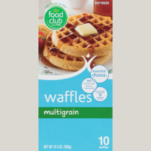 Food Club Essential Choice Multigrain Waffles 10 ea