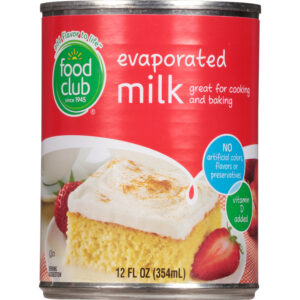 Food Club Evaporated Milk 12 fl oz