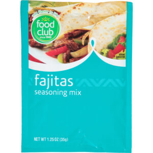 Food Club Fajitas Seasoning Mix 1.25 oz