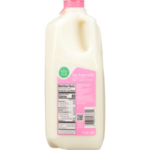 Food Club Fat Free Milk 0.5 gl