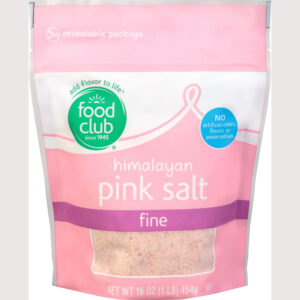 Food Club Fine Himalayan Pink Salt 16 oz