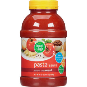 Food Club Flavored with Meat Pasta Sauce 45 oz