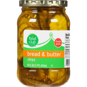 Food Club Fresh Pack Bread & Butter Chips Pickles 16 fl oz