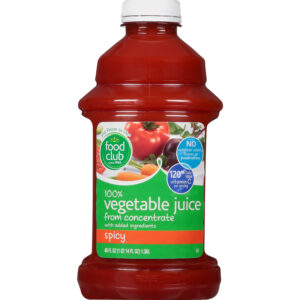 Food Club From Concentrate Spicy 100% Vegetable Juice 46 oz
