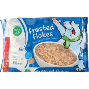 Food Club Frosted Flakes Cereal 32 oz