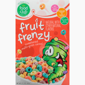 Food Club Fruity Frenzy Cereal 12.2 oz