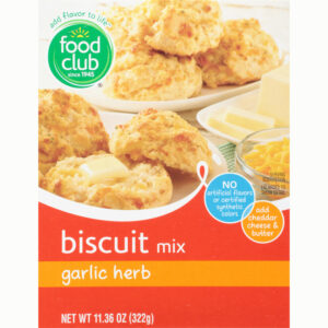 Food Club Garlic Herb Biscuit Mix 11.36 oz