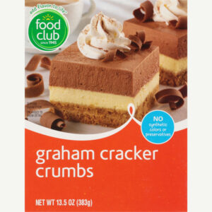 Food Club Graham Cracker Crumbs 13.5 oz