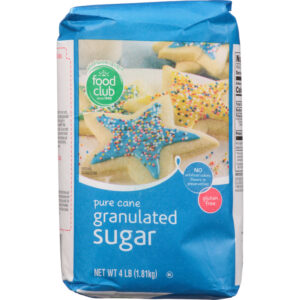 Food Club Granulated Pure Cane Sugar 4 lb