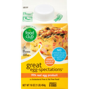 Food Club Great Egg-Spectations Egg Product 16 oz