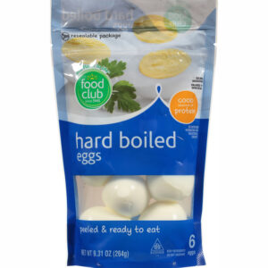 Food Club Hard Boiled Eggs 6 ea