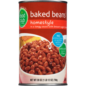 Food Club Homestyle Baked Beans 28 oz