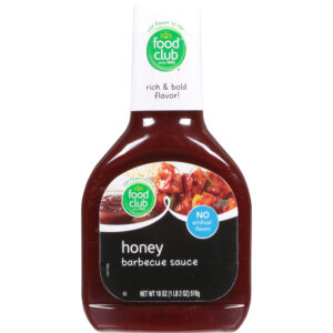 Food Club Honey Barbecue Sauce 18 oz