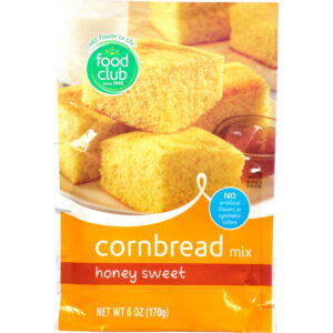 Food Club Honey Sweet Cornbread Mix 6 oz