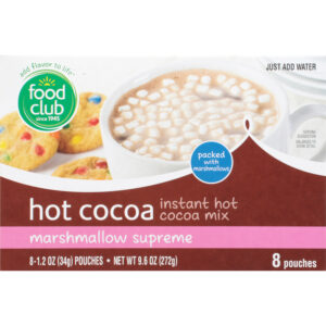 Food Club Instant Marshmallow Supreme Hot Cocoa Mix 8 ea