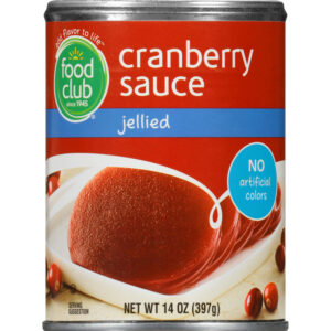 Food Club Jellied Cranberry Sauce 14 oz