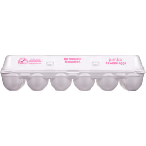 Food Club Jumbo White Eggs 12 ea