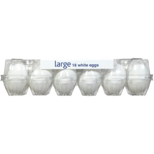 Food Club Large White Eggs 18 ea