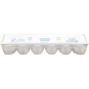 Food Club Large White Eggs 18 ea