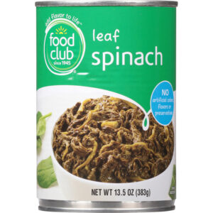 Food Club Leaf Spinach 13.5 oz