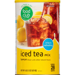 Food Club Lemon Flavor Iced Tea Mix 4 lb