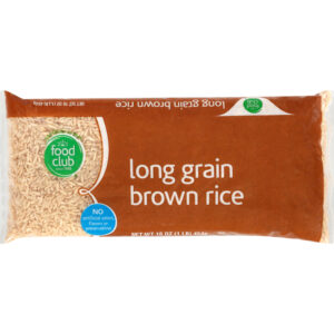 Food Club Long Grain Brown Rice 16 oz