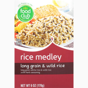 Food Club Long Grain & Wild Rice Rice Medley 6 oz