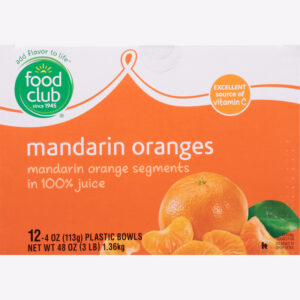 Food Club Mandarin Oranges 12 ea