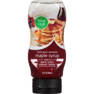 Food Club Maple Syrup 12 fl oz