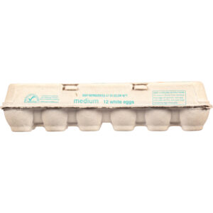 Food Club Medium White Eggs 12 ea