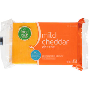 Food Club Mild Cheddar Cheese 16 oz