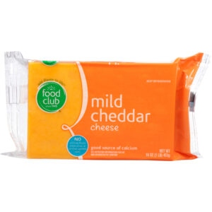 Food Club Mild Cheddar Cheese 16 oz