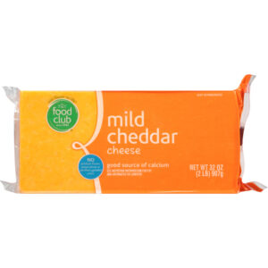 Food Club Mild Cheddar Cheese 32 oz