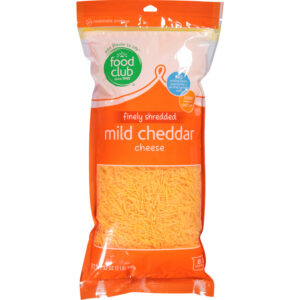 Food Club Mild Cheddar Finely Shredded Cheese 32 oz