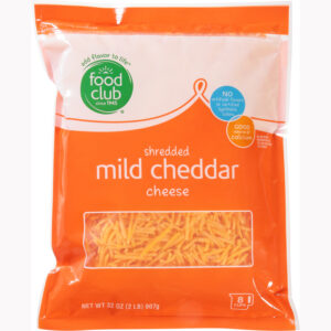 Food Club Mild Cheddar Shredded Cheese 32 oz