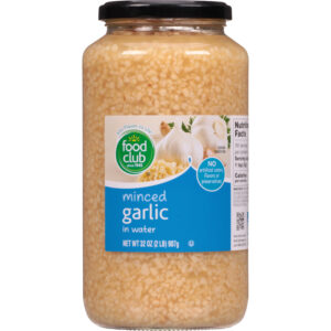 Food Club Minced Garlic in Water 32 oz