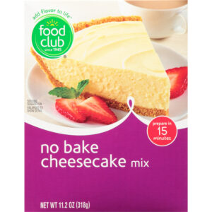 Food Club No Bake Cheesecake Mix 11.2 oz